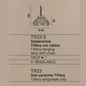 Suspension T923 S éclairage Perenz