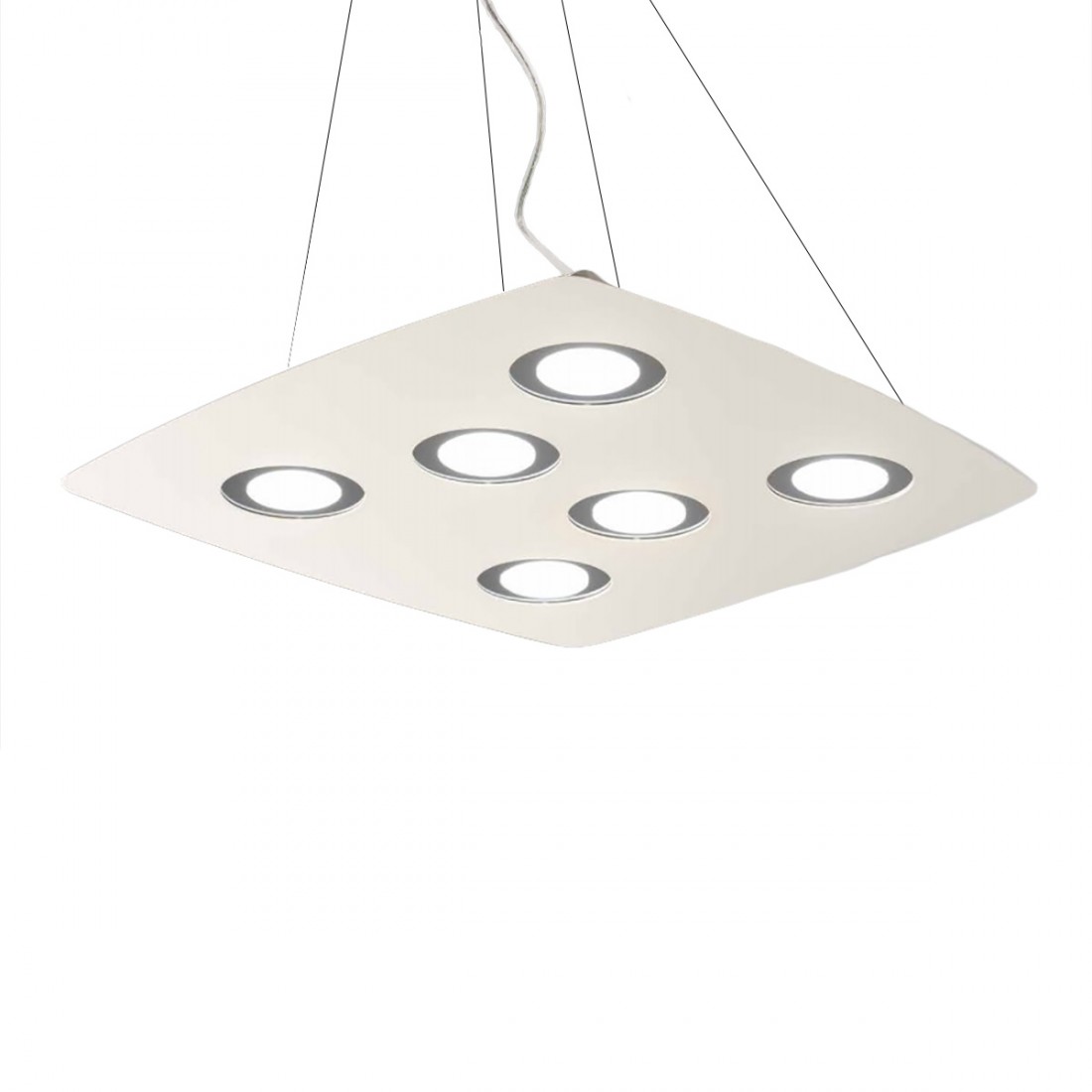 Lustre moderne Illuminando DEMETRA DEME6+2SLBNGR GX53 LED