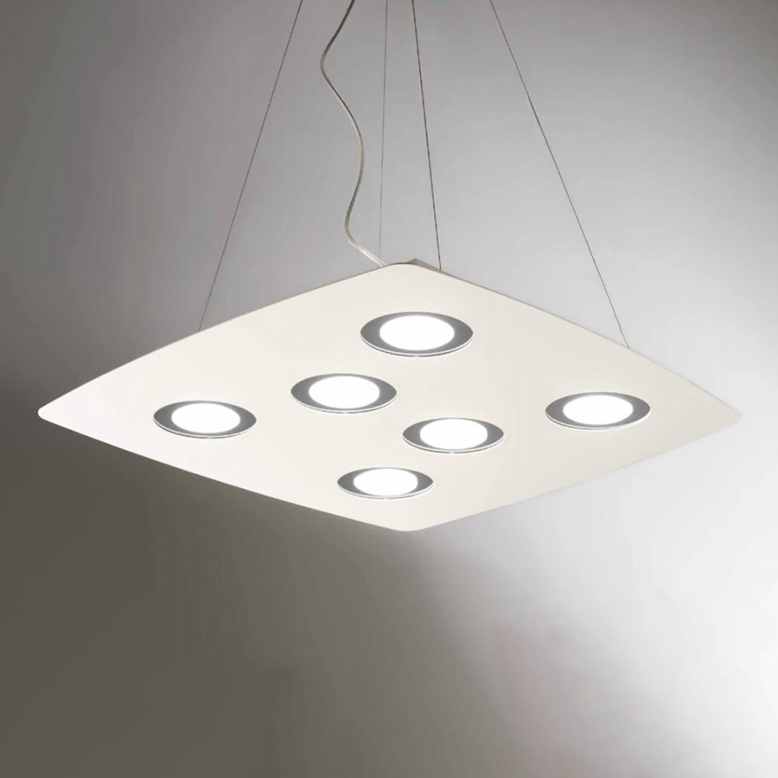 Lustre moderne Illuminando DEMETRA DEME6+2SLBNGR GX53 LED