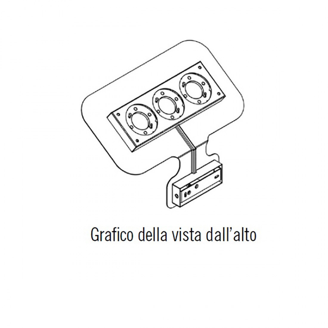 Applique murale moderne Illuminando SAMU SAMU3SL GX53 LED