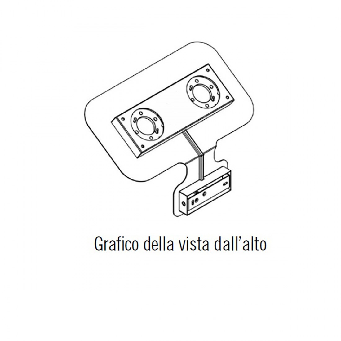 Applique moderno Illuminando SAMU SAMU2SL GX53 LED