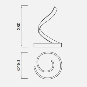 Moderna abat-jour Mantra NUR 4986