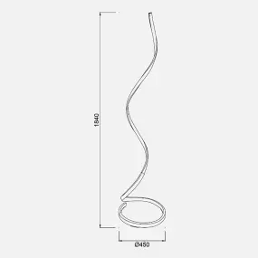 Mantra NUR 5805 lampadaire d'intérieur