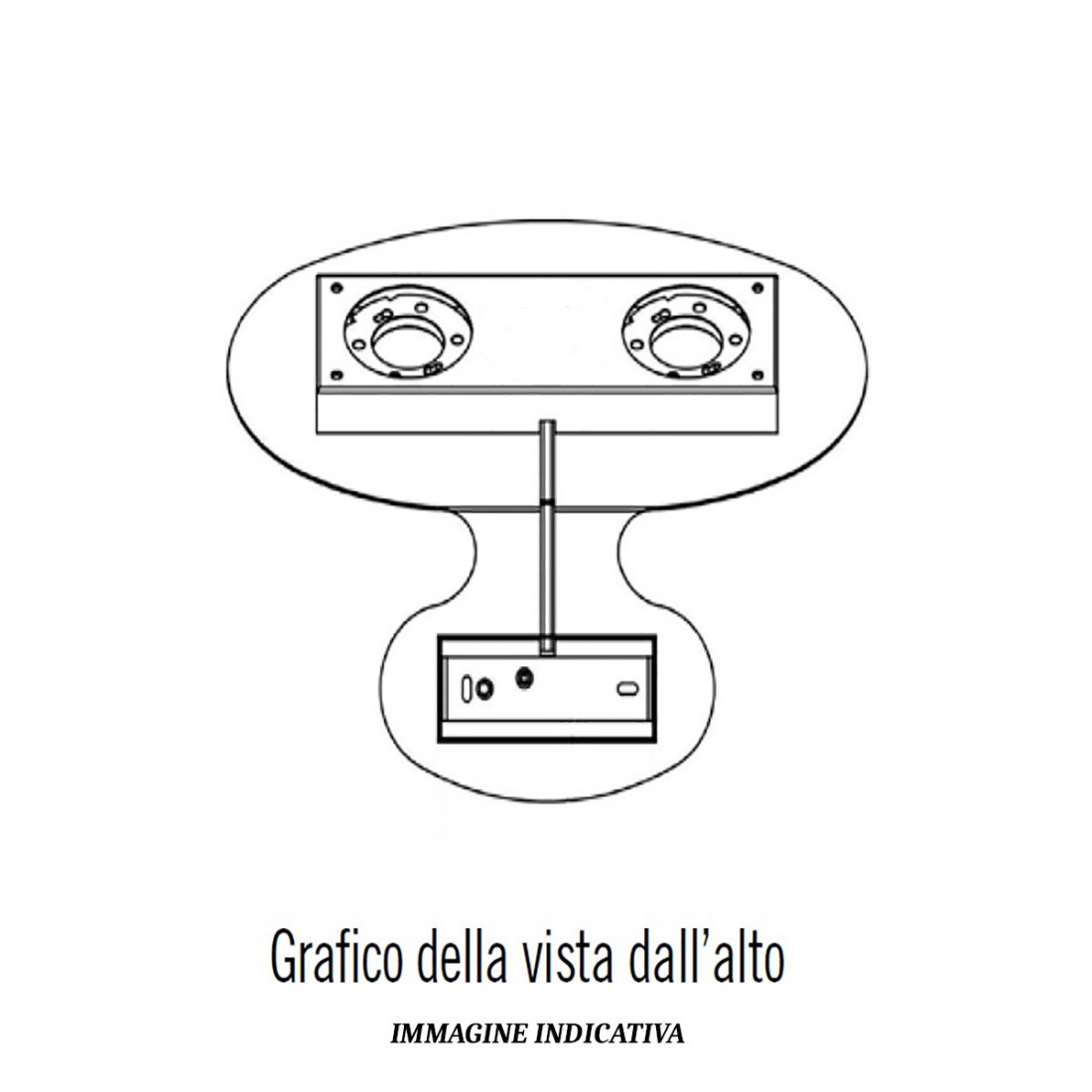 Applique moderna Illuminando LARA LARA2SL GX53 LED