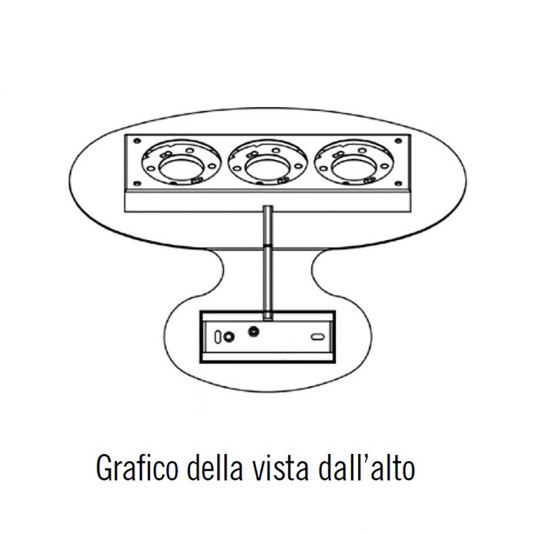 Applique murale moderne Illuminando LARA LARA3SL GX53 LED