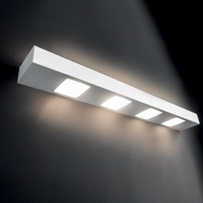 En bas 5 + 4 mur Illuminando d' Illuminando bande rectangulaire ampoules LED GX53