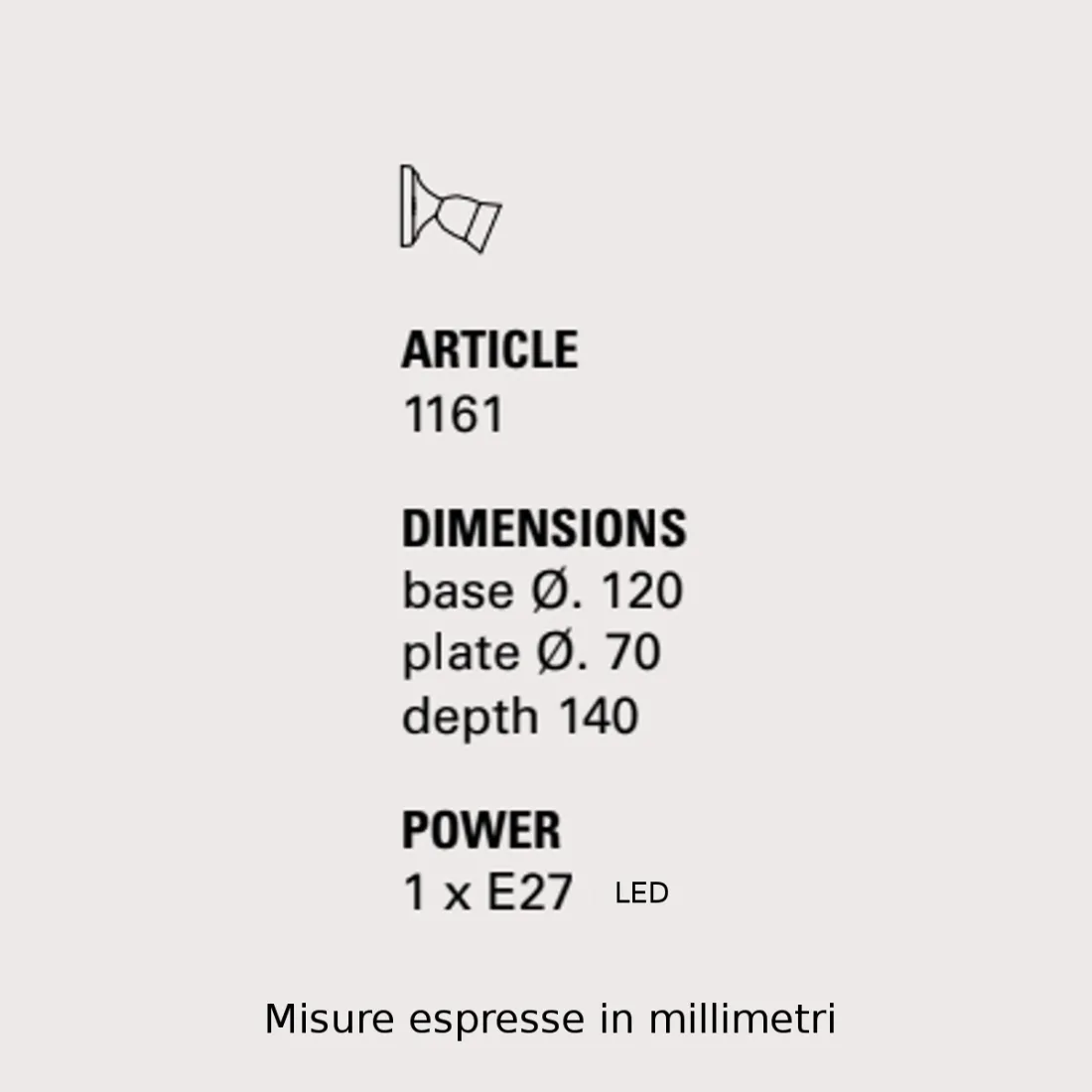 Applique SETTIMELLO 1161  Toscot