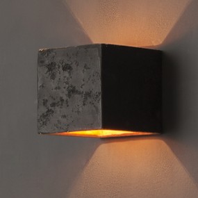 Applique Toscot MONTECRISTO 1100 G9 LED IP20 maiolica toscana terracotta lampada parete biemissione interno