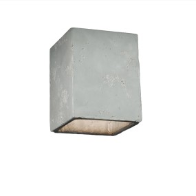 Plafonnier led cube Montecristo 1102 Toscot terre cuite