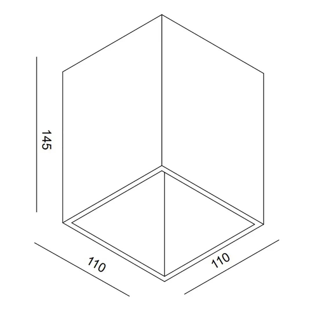 Toscot MONTECRISTO 1102 GU10 lámpara de techo LED
