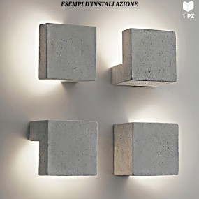 Applique Toscot EDGE P230 LED 6.5W 3000°K IP65