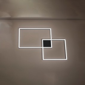 Applique moderno Perenz CROSS 6595 N CTD LED, lampada parete soffitto