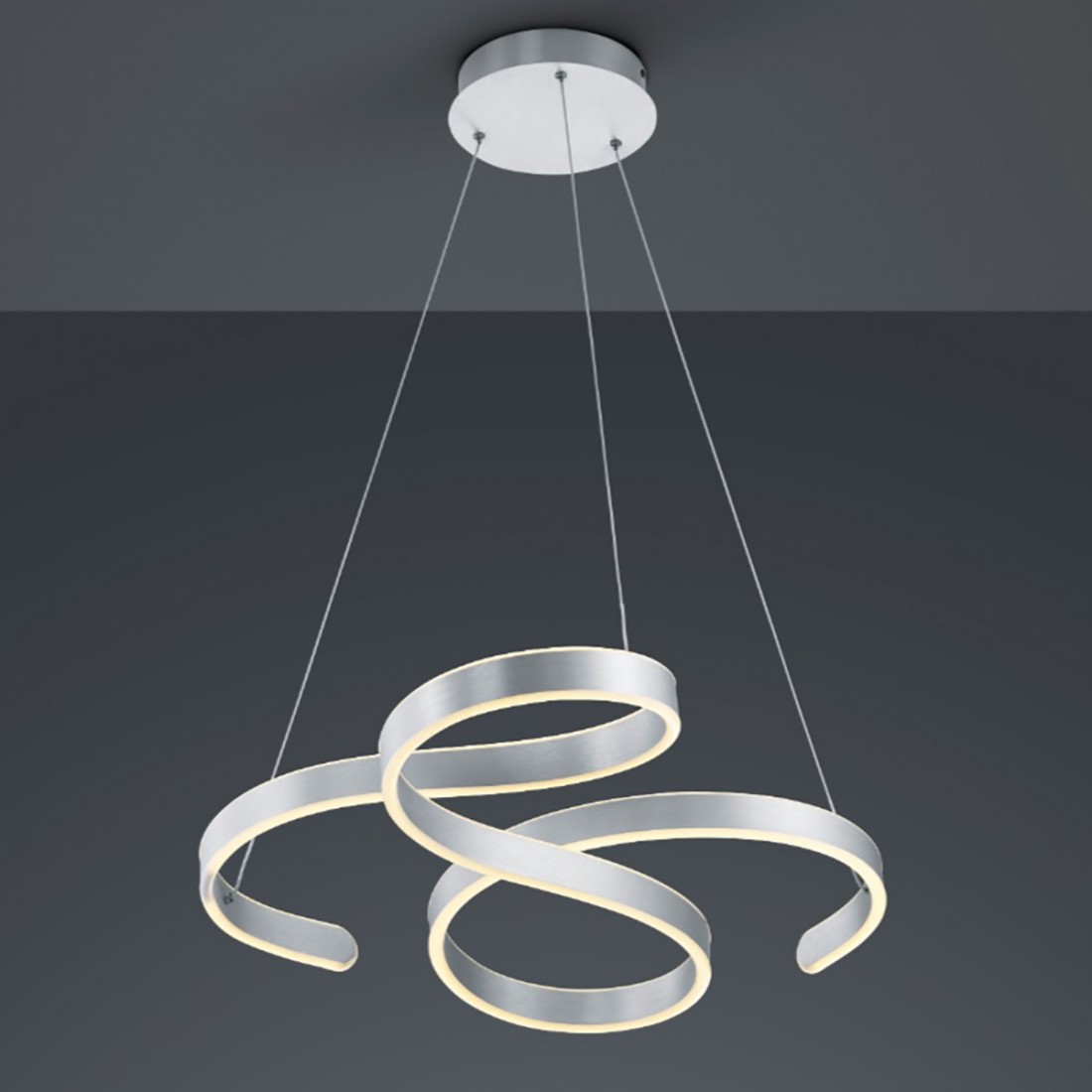 Lampadario vortici Trio Ligthing FRANCIS a led dimmerabile