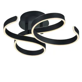 Lámpara de techo LED regulable Trio Lighting FRANCIS