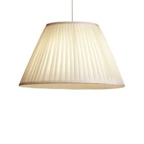 Lampadario moderno con paralume PLISSE SP1 50 o 60 Illuminando