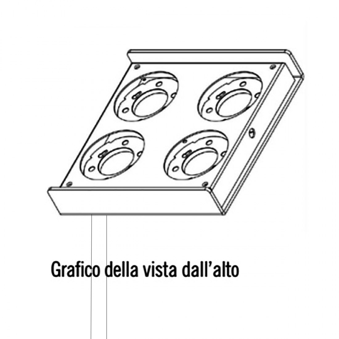 Lampadaire moderne Illuminando FOCUS FOCUSSL GX53 LED