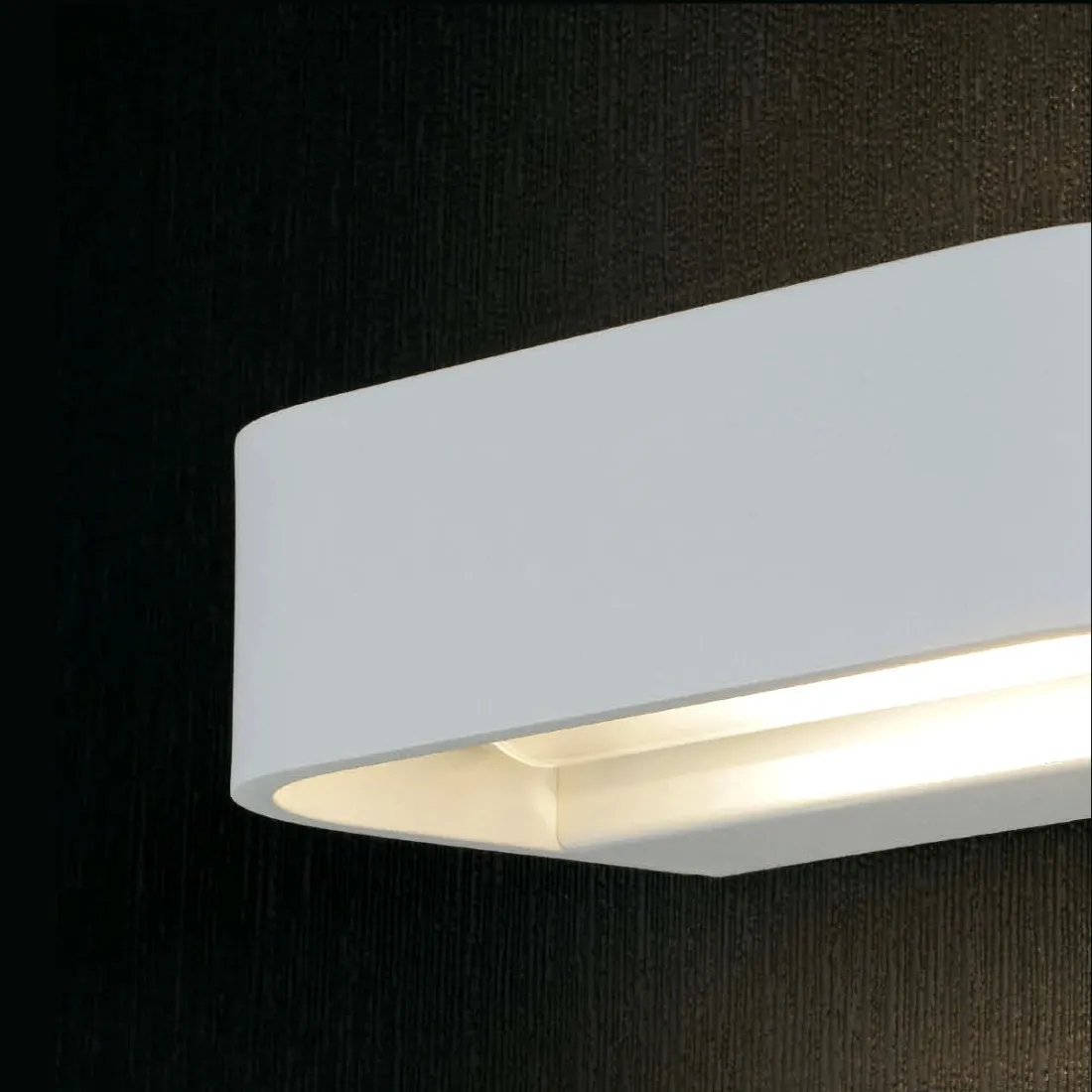 Applique PG-HANDLES LED L1296 12W LED modulo metallo bianco lampada parete moderna interno