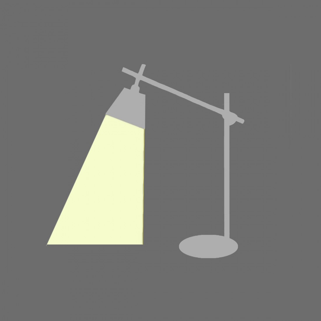 Lampe de bureau led moderne LOLA Illuminando réglable