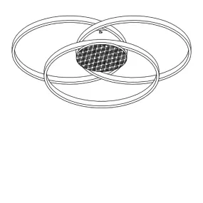 Trio Lighting SEDONA 673210332 plafonnier LED