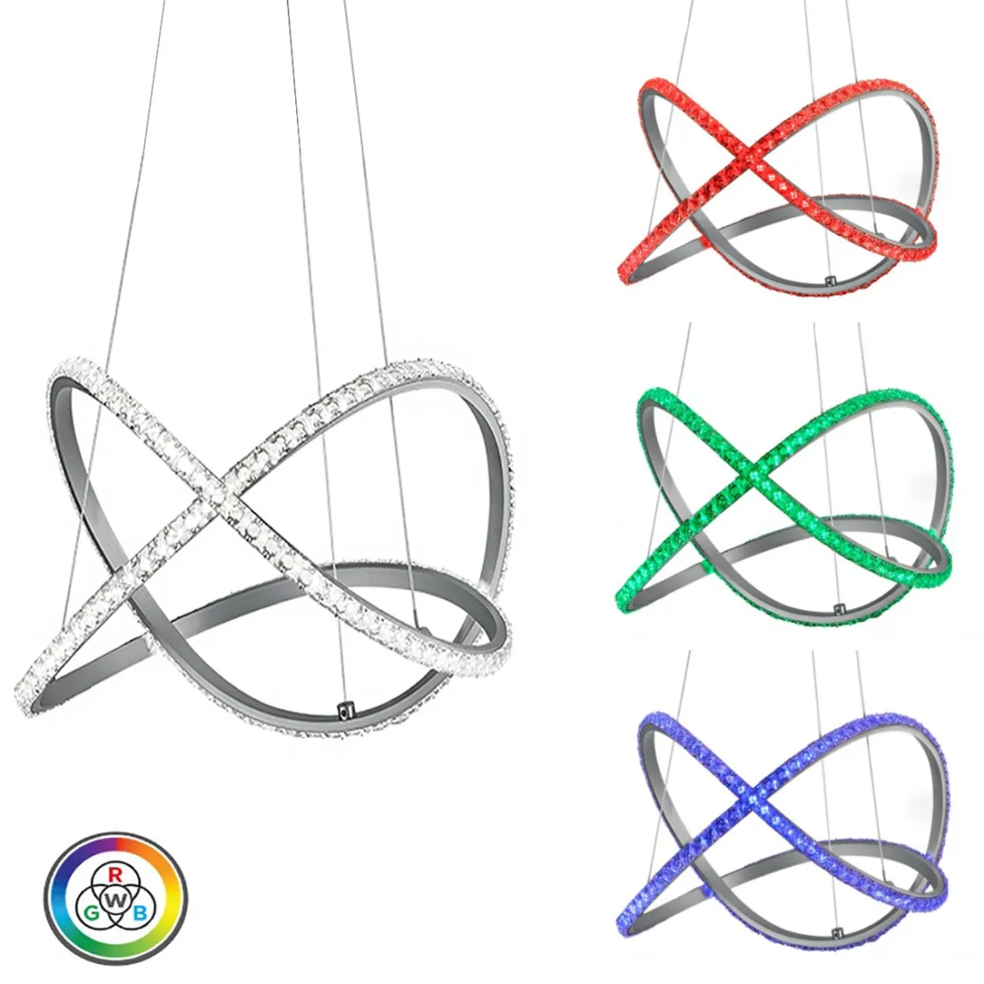 Éclairage Trio RUBIN R32021105 RVB LED