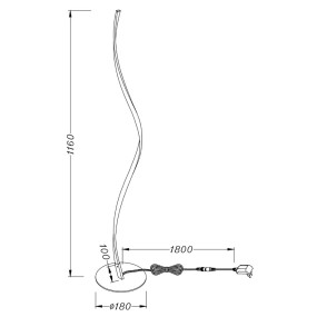 Éclairage Trio RUBIN R42021105 RVB LED