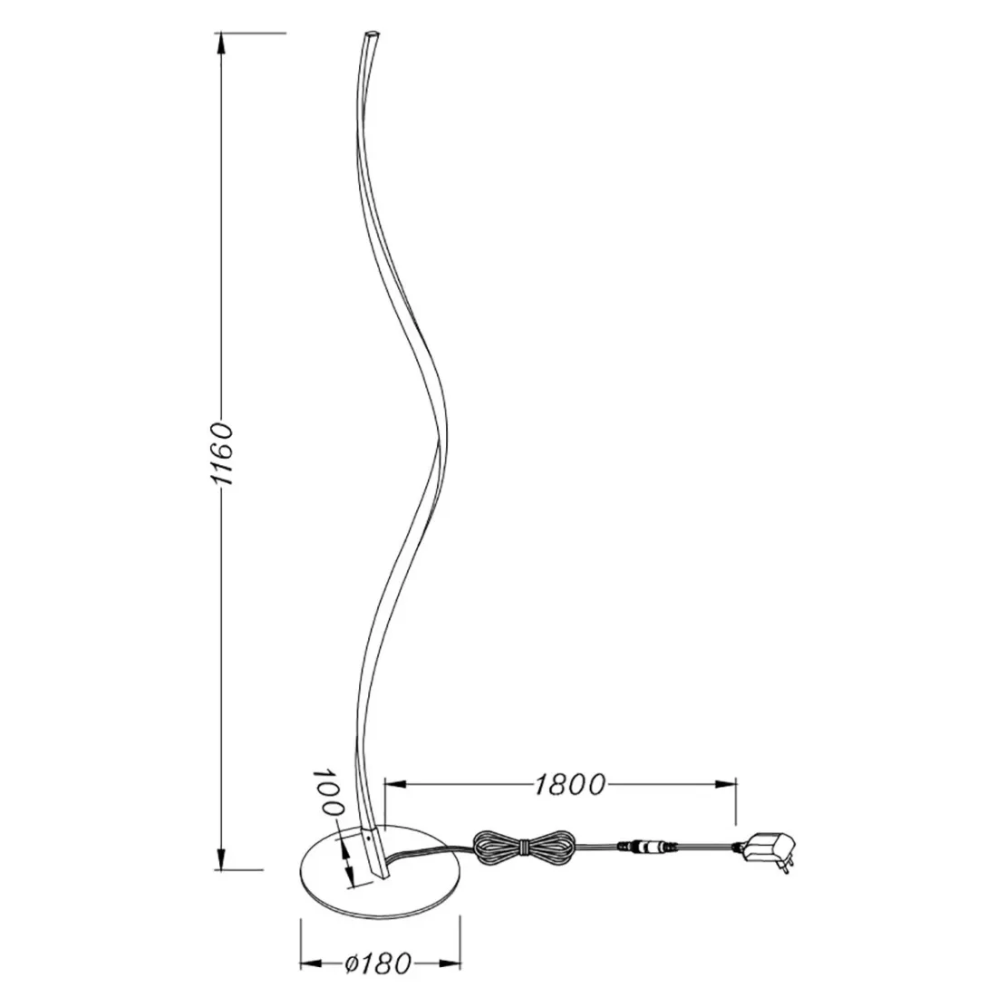 Éclairage Trio RUBIN R42021105 RVB LED
