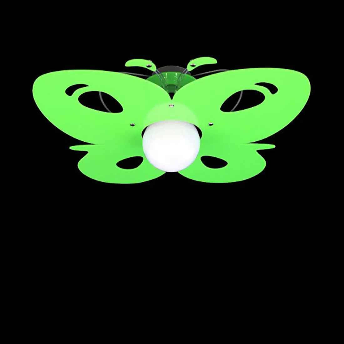 Plafoniera BA-FARFALLA PL015 bambini plexiglass metallo colorato interno E27