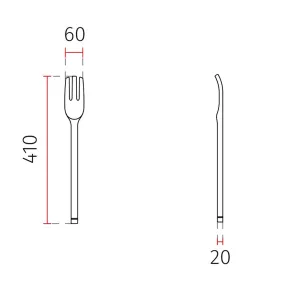 Applique Belfiore 9010 FORK 2516D 3002 LED