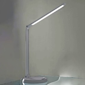 Moderne LED-Schreibtischlampe DELTA Illuminando verstellbar