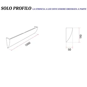 2635 a Belfiore 9010 profilo Led