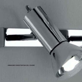 Spot 1 lumière led orientable blanche ou chromée MAGNUM Illuminando