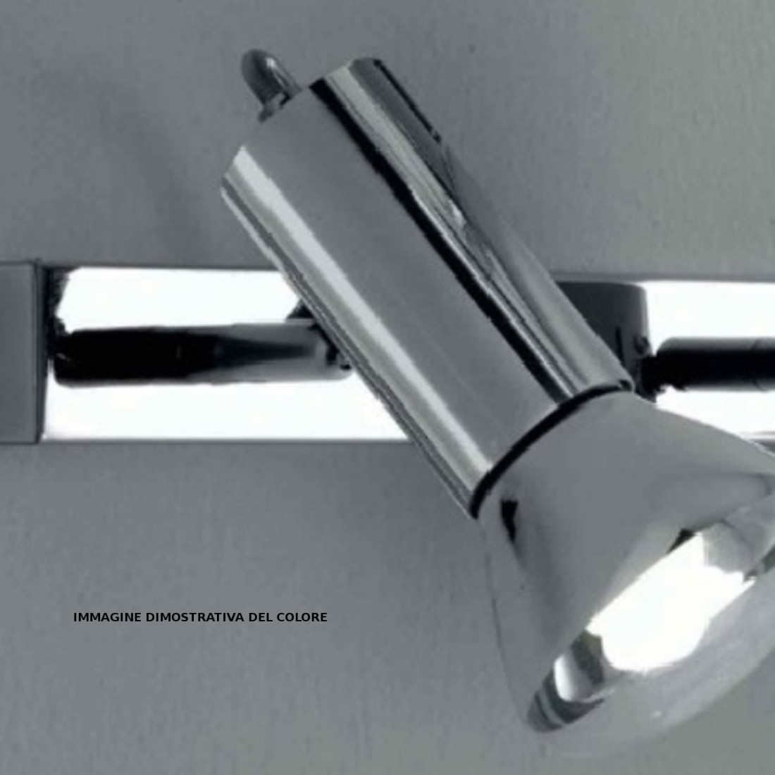 Spot 1 luce a led bianco o cromo orientabile MAGNUM Illuminando