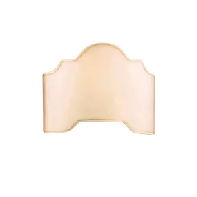 Ventilateur led de forme ondulée, pour mur VN Sagomata Illuminando