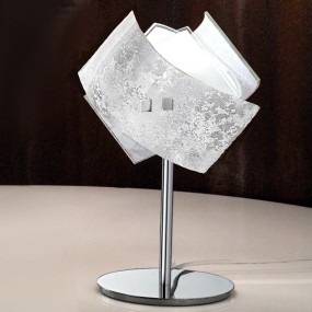 Abat-jour GE-CAMILLA LP E14 LED 33H lampe de table en verre décorée intérieur moderne