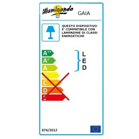 Sospensione GAIA SP 1 Illuminando