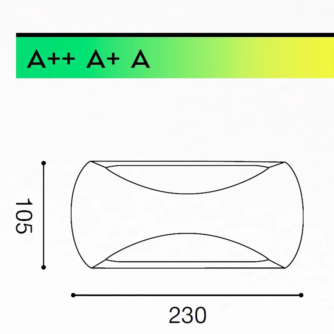 Applique Gea Led GPL253