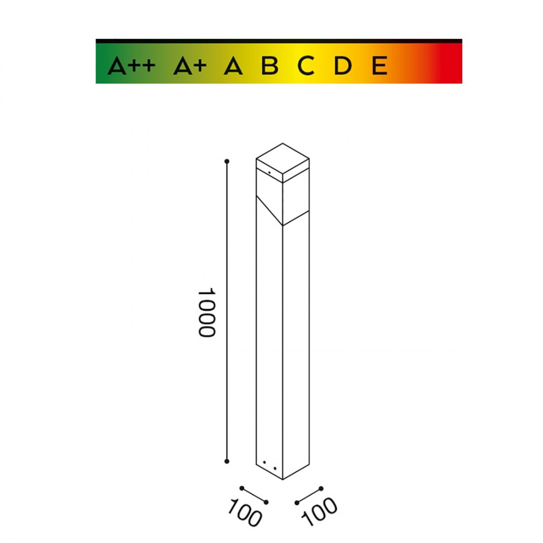 Lanterne aluminium Gea Led SURY GES601