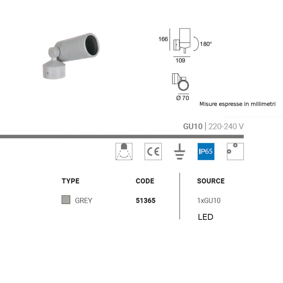 Applique moderno VISION WJ Linea Light Group