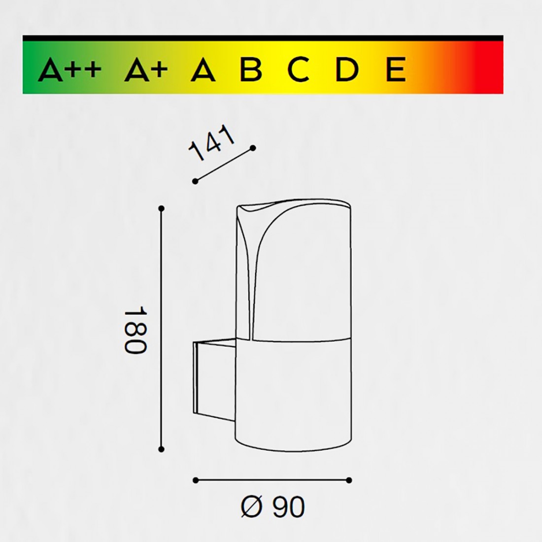 Applique d'extérieur Gea Led