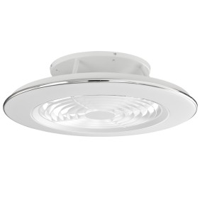 Ventilateur LED blanc dynamique Mantra ALISIO moderne