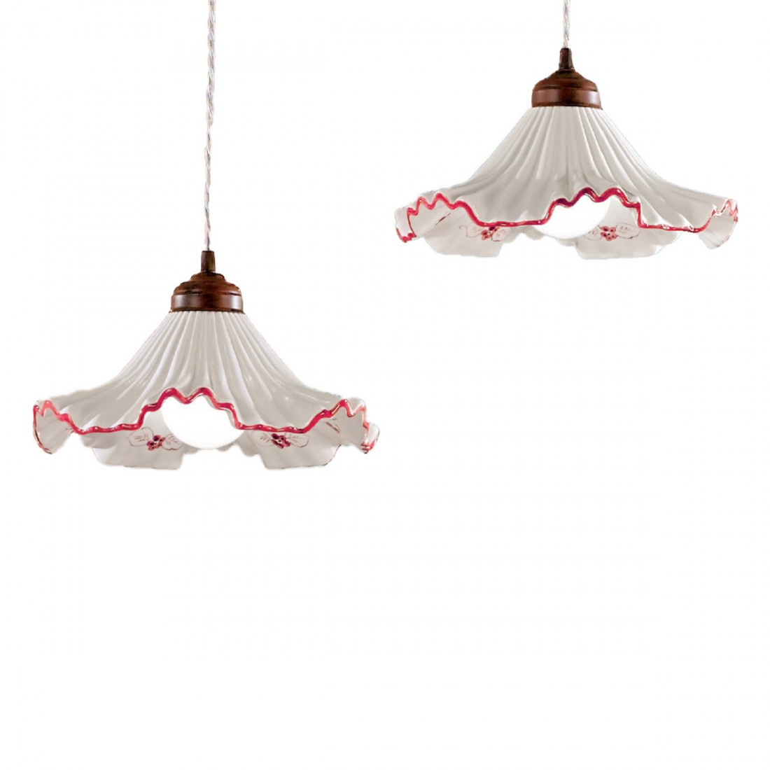 Lustre d'éclairage classique Due P ANNA S2M E27 LED