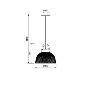 Sospensione esterno Mantra KINKE' 6211