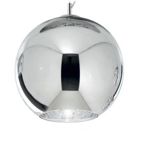 Ideal Lux Lustre NEMO SP1 E27 LED 20cm CHROME verre 250304