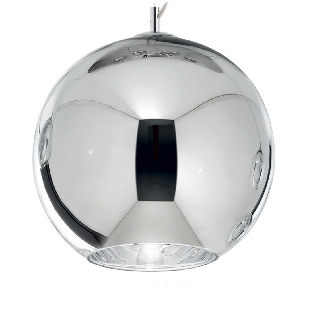 Ideal Lux Lustre NEMO SP1 E27 LED 20cm CHROME verre 250304