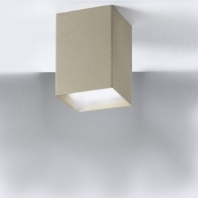 Plafoniera moderna Cattaneo illuminazione CUBICK 768 7P 8.7W LED lampada soffitto dimmerabile metallo cubo 740LM 3000°K IP20