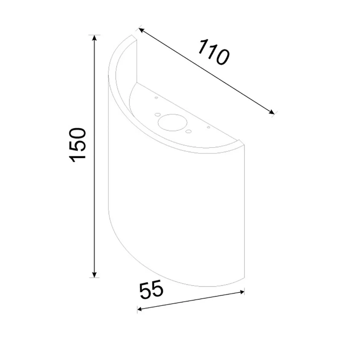 Mantra SOCHI 6531 6W LED 660LM IP54 blanche