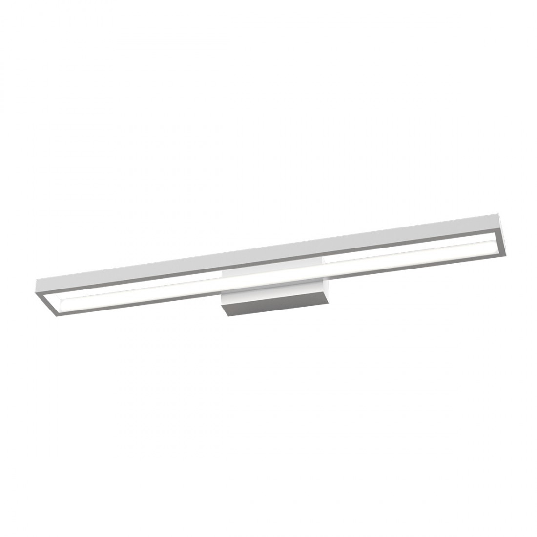 Applique modulo led integrato Top Light FOUR SQUARES 1162 AG bianco nero