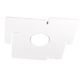 Moderne Deckenleuchte Top Light ECHO 1161 1 weißes Metall gx53 LED