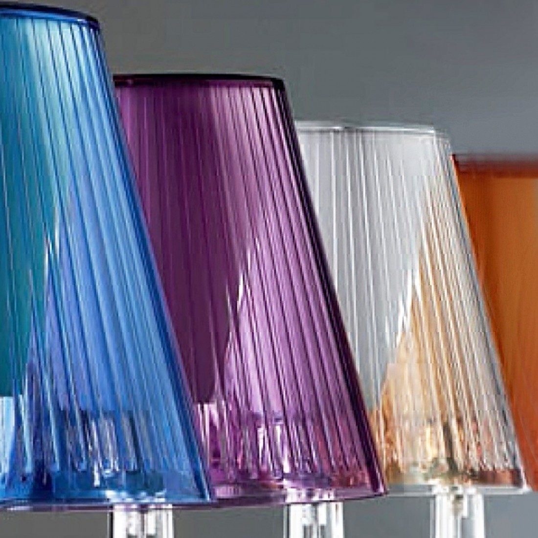 Abat-jour moderne à led en acrylique multicolore JOLLY Illuminando