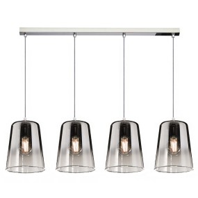 Top Light suspension SHADED 1164CR S4 R E27 LED verre coloré